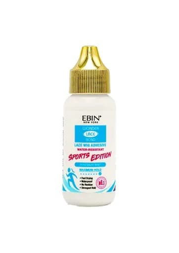 EBIN Wonder Lace Bond Lace Wig Adhesive Water Resistant Sport Edition (1.15 oz/34 ml)